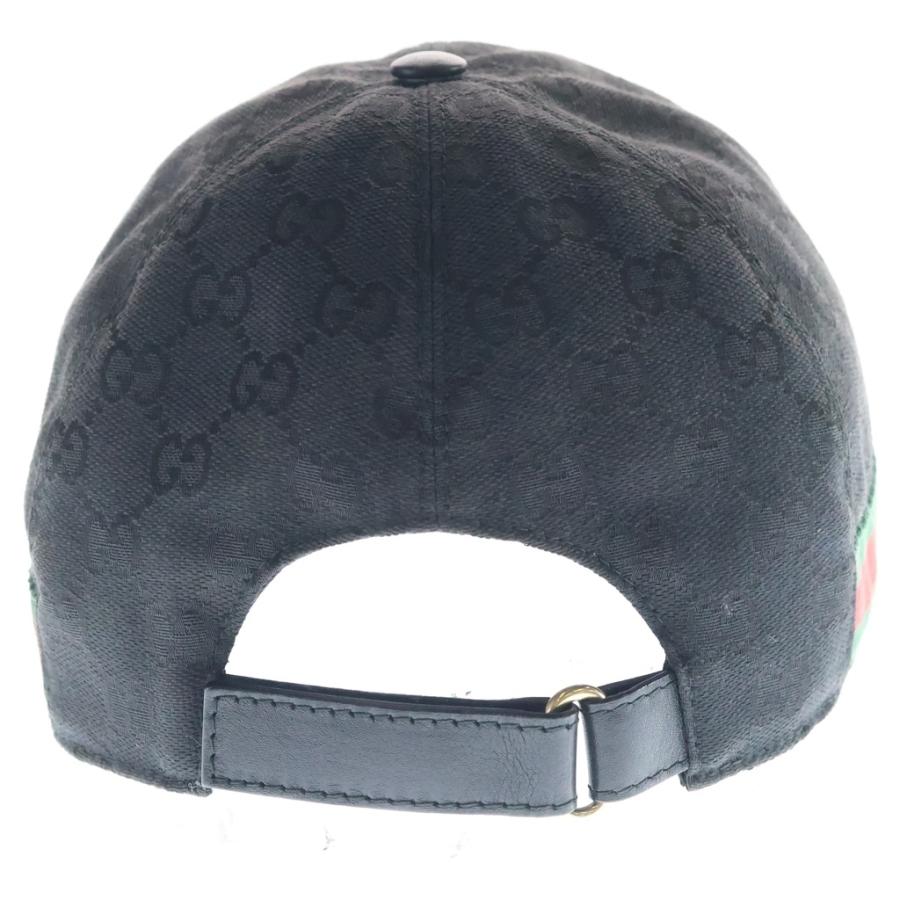 グッチ GUCCI GG キャップ ロゴ シグネチャー シェリーライン 54cm GUCCI（グッチ） GGキャンバス ベースボールキャップ 帽子 総柄