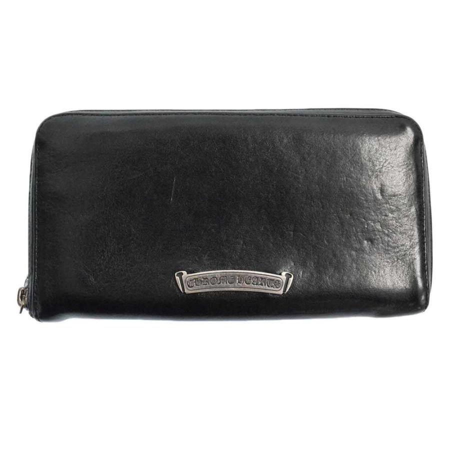 Chrome Hearts クロムハーツ Rcfzp2 フィリグリープラス ラウンドジップウォレット 財布 ハードレザー ギャランティ付き Pymr Go Th