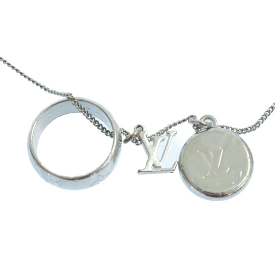最初の シ トップ モノグラムリングネックレス ルイヴィトン Vuitton Louis メンズアクセサリー Affaires Sociales Gouv Cg