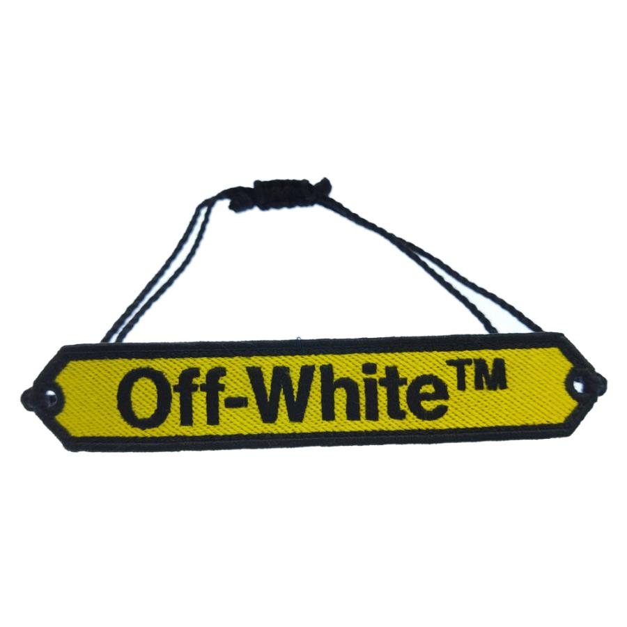 OFF WHITE オフホワイト SS MACRAME BRACELET マクレイム