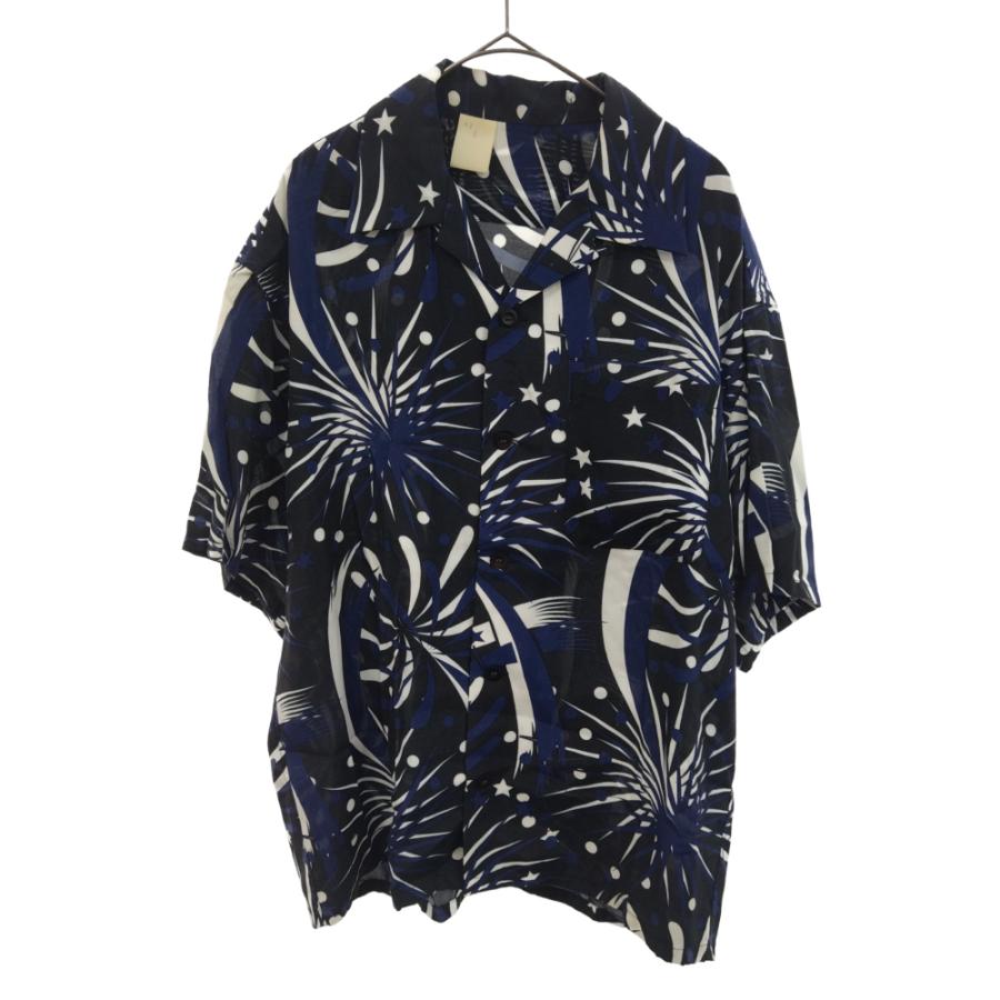 エヌハリウッド 19ss 伊勢丹限定オリジナルパターンアロハシャツ 総柄  