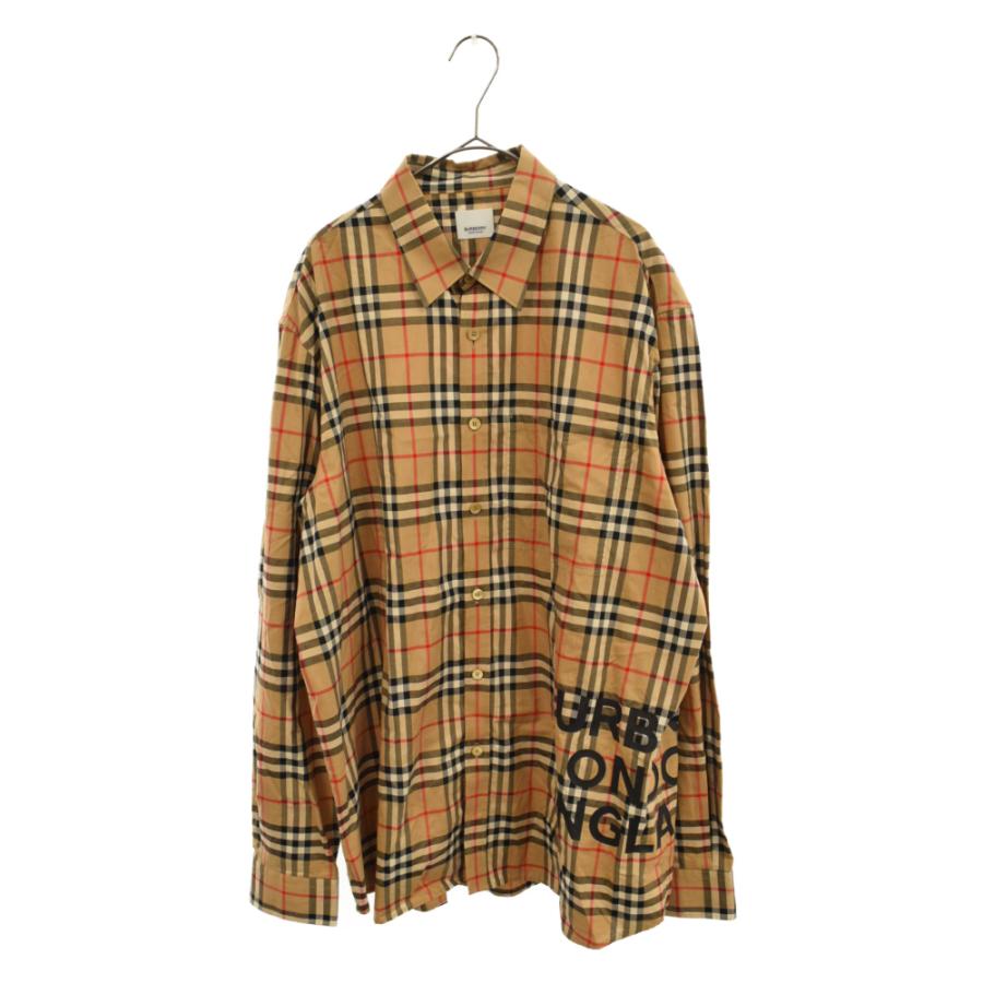 バーバリー 19AW ノバチェック ブリティッシュチェック バックロゴ  