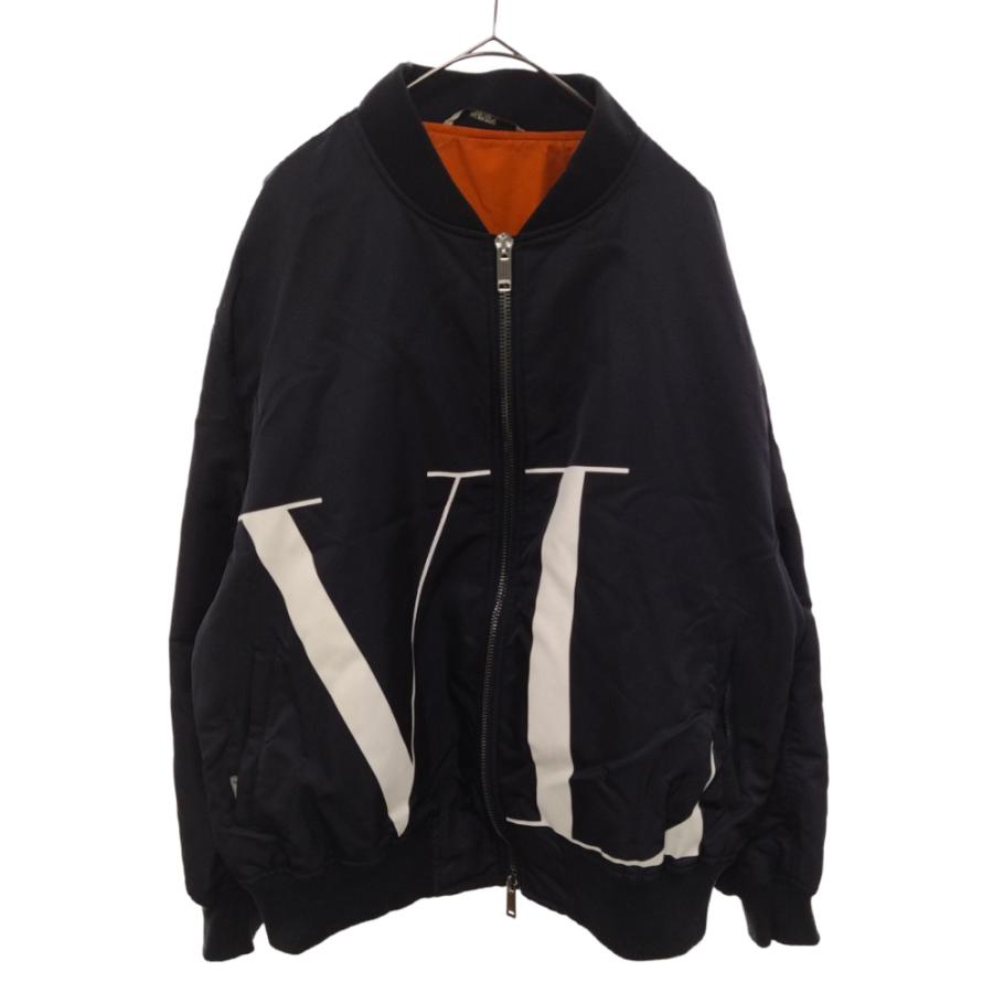 VALENTINO ヴァレンチノ 19SS ロゴプリントMA-1 RV3CIE05MGV VALENTINO ヴァレンチノ 19SS ロゴプリントMA-1 RV3CIE05MGV