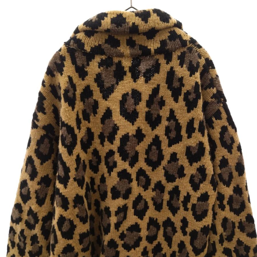 WACKO MARIA ワコマリア 19AW レオパード ニットガウン WACKO MARIA ワコマリア 19AW レオパード ニットガウン
