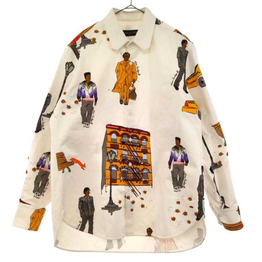 ルイヴィトン 19AW ニューウォーカーズDNA総柄プリントヘビーコットン 
