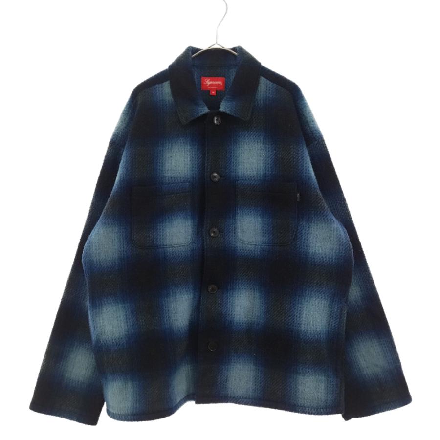 シュプリーム 20AW Shadow Plaid Fleece Shirt シャドウ フリース 