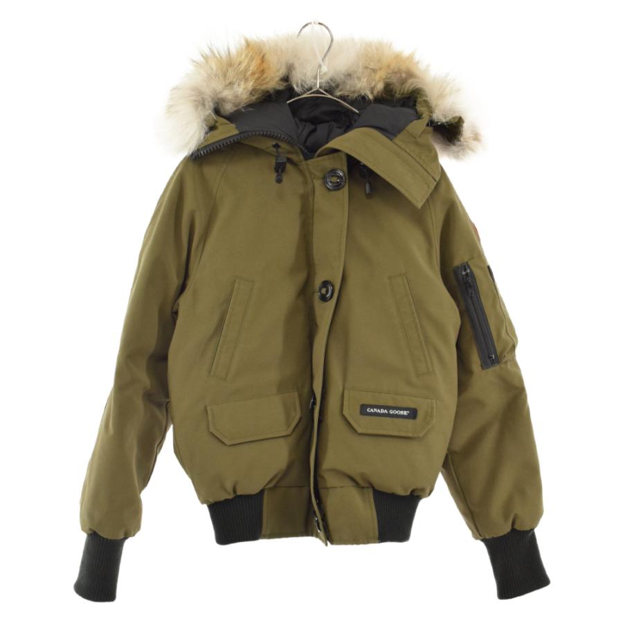 カナダグース チリワックボンバー フュージョンフィット ダウンジャケット 7999LA カーキ レディース 2023A150033
