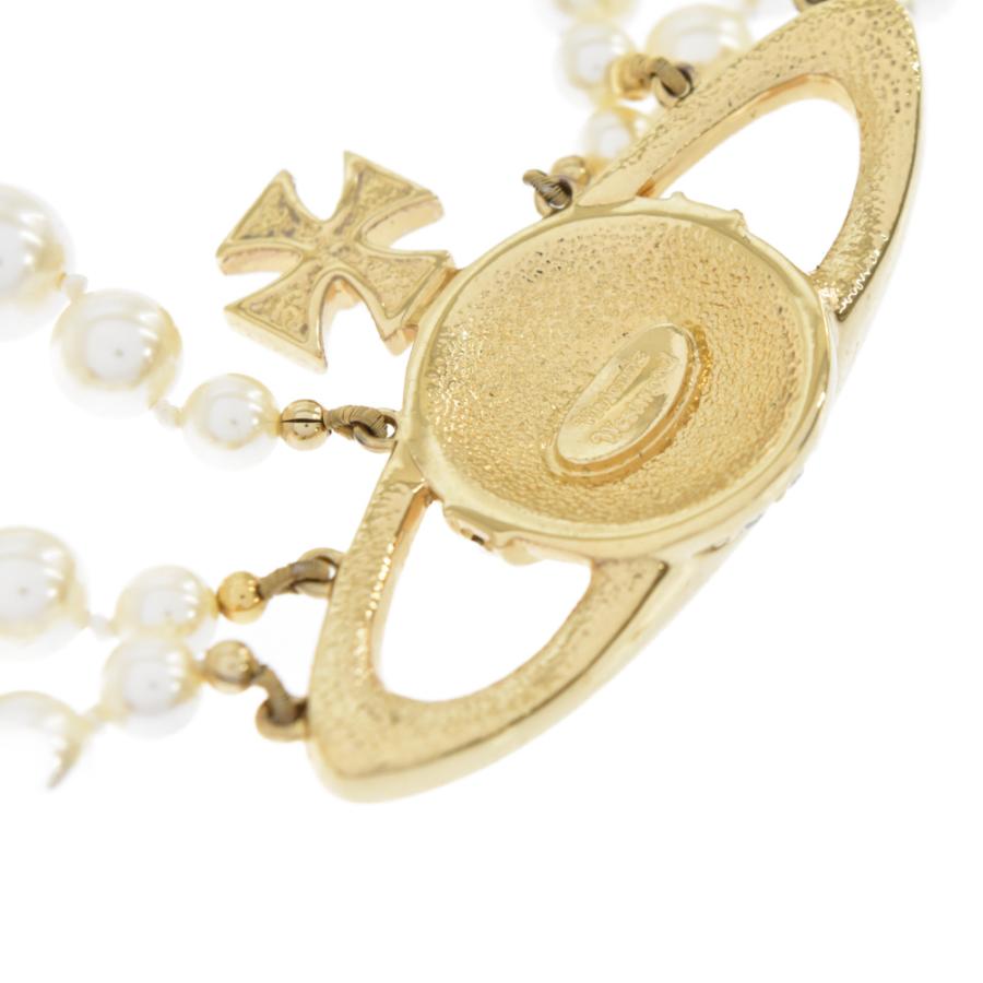 Vivienne Westwood (ヴィヴィアンウエストウッド) 3連パール バス  