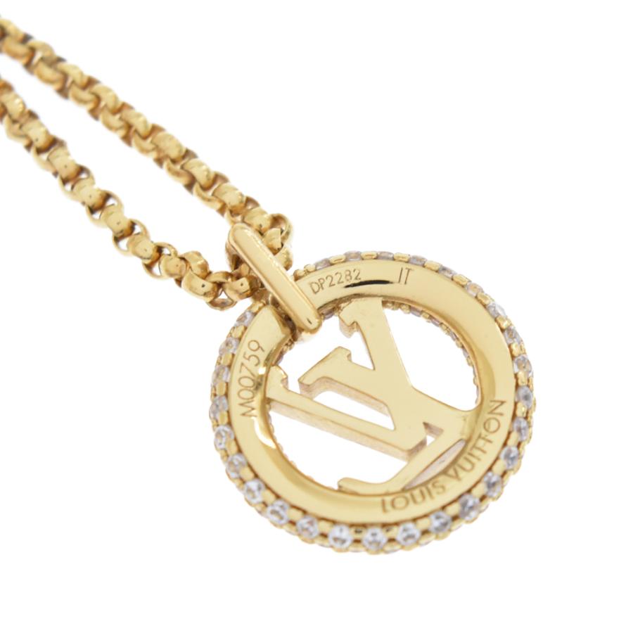 LOUIS VUITTON ネックレス　ルイーズ　バイナイト　コリア　ストーン LOUIS VUITTON ルイヴィトン コリエ ルイーズ バイ ナイト