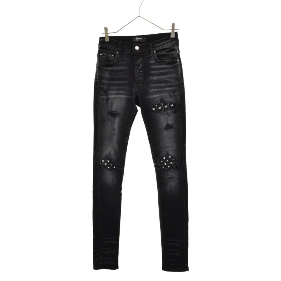 AMIRI アミリ×プレイボーイ ダメージ加工スキニージーンズ AMIRI アミリ×プレイボーイ ダメージ加工スキニージーンズ