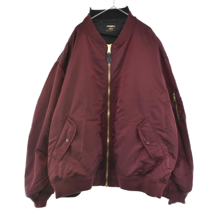 VETEMENTS ヴェトモン ×アルファ 18AW リバーシブルボンバー VETEMENTS ヴェトモン ×アルファ 18AW リバーシブルボンバー