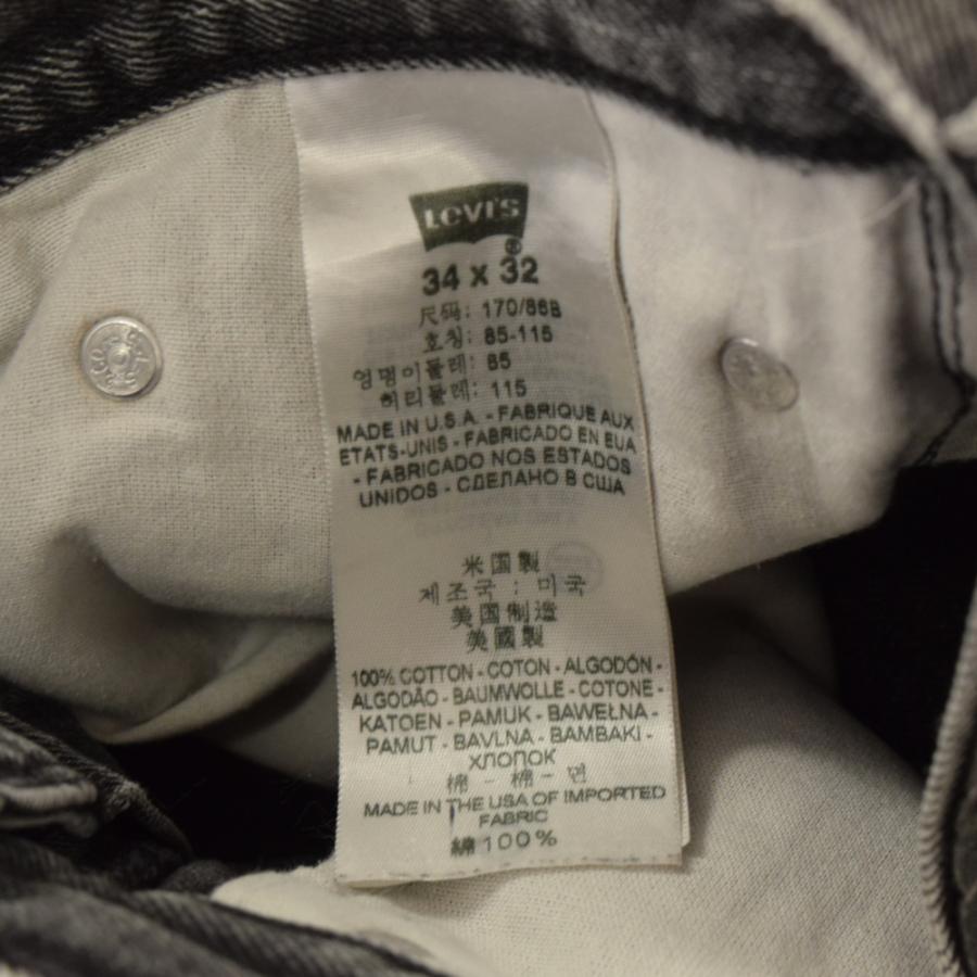 SUPREME×LEVI'S 505 zip fly 34×32 11AW