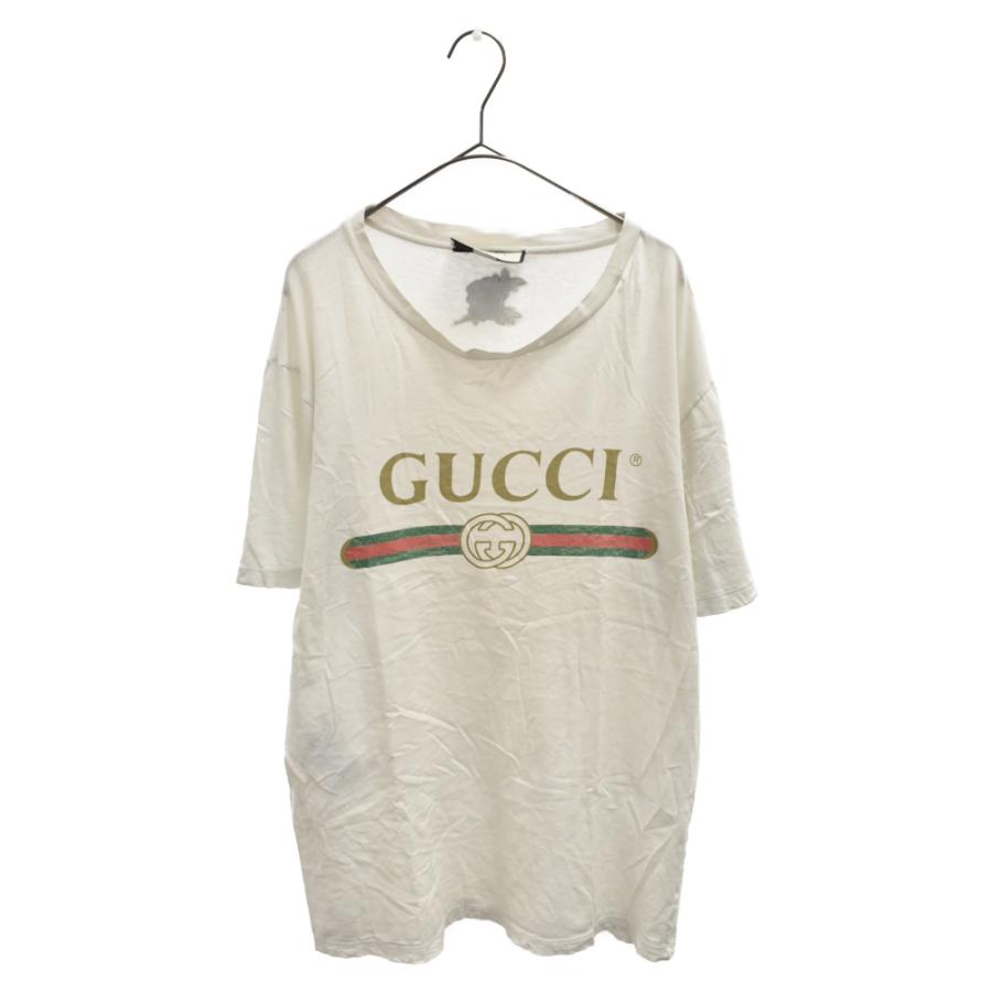 【 良品 】 グッチ　フローラ　Tシャツ　花柄　白　半袖　フラワー　ホワイト ヴィンテージ フローラ 花柄 Tシャツ 白（2022/01/12買取