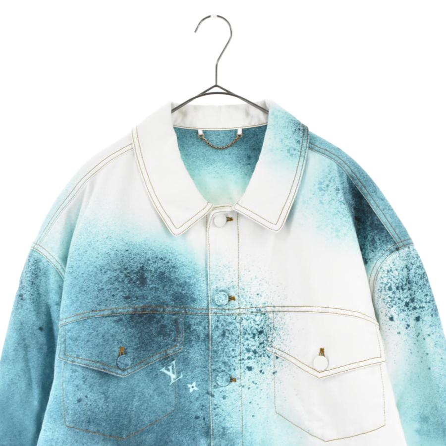 LOUIS VUITTON ルイヴィトン 23SS スプレーペイント デニム LOUIS VUITTON ルイヴィトン 23SS スプレーペイント デニム