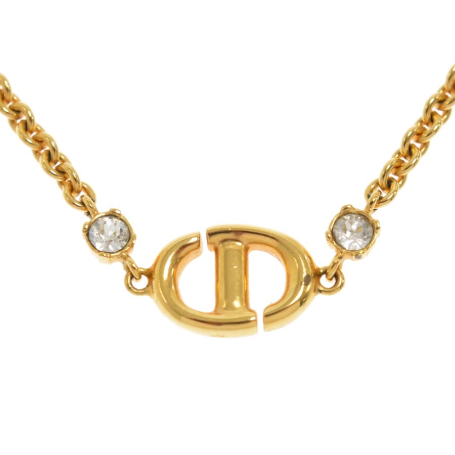 DIOR ディオール CD NAVY NECKLACE シーディー ネイビー DIOR ディオール CD NAVY NECKLACE シーディー ネイビー