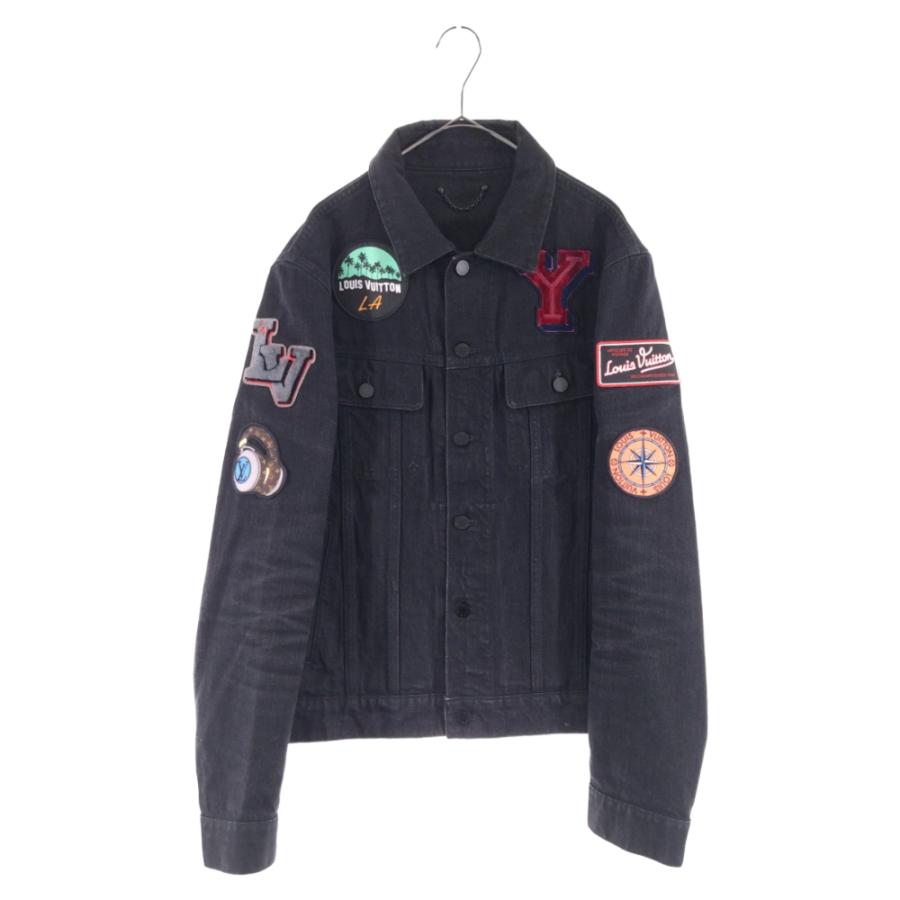 LOUIS VUITTON ルイヴィトン 19SS マルチワッペンロゴデニム LOUIS VUITTON ルイヴィトン 19SS マルチワッペンロゴデニム