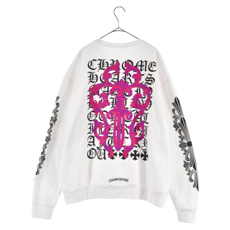 CHROME HEARTS クロムハーツ DAGGER EYE CHART SWTSHRT ダガーアイ