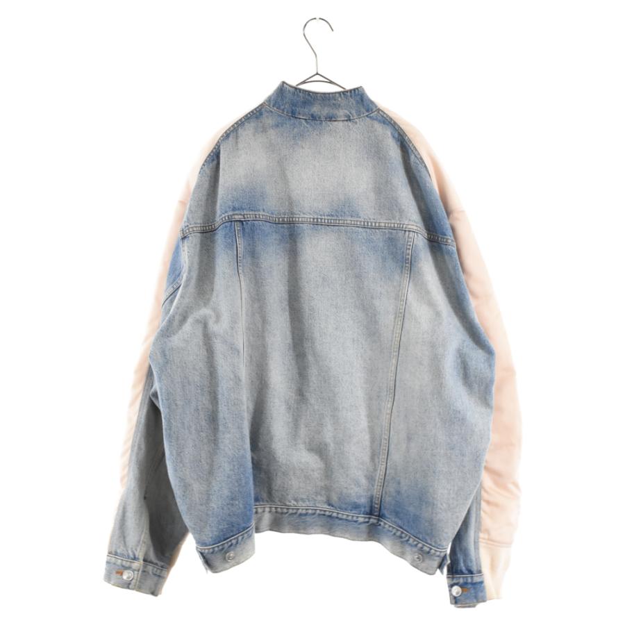 BALENCIAGA バレンシアガ デニム切替ナイロンボンバーブルゾン BALENCIAGA バレンシアガ デニム切替ナイロンボンバーブルゾン