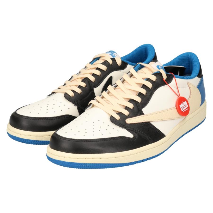 【未使用】NIKE ナイキ エアジョーダン(DM7866-140) スニーカー NIKE ナイキ×トラヴィススコットフラグメントエアジョーダン1