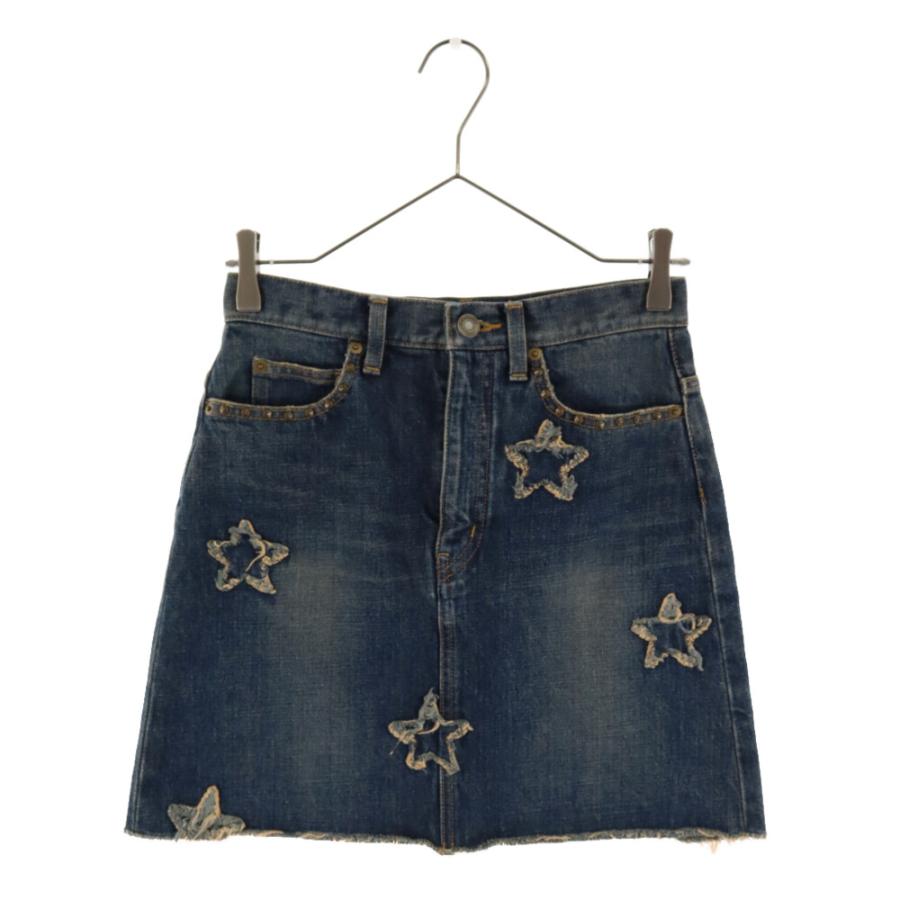 SAINT LAURENT PARIS サンローランパリ スタッズ装飾スターモチーフ  