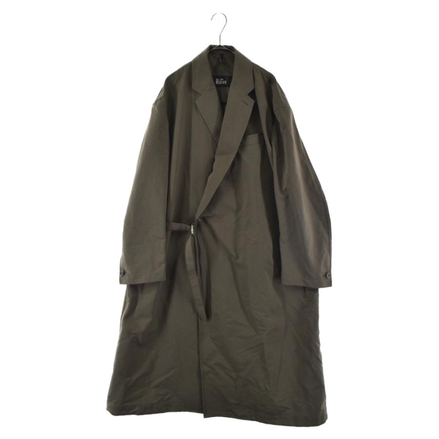THE RERACS ザ リラクス 19AW ベルデッドチェスターコート タイ THE RERACS ザ リラクス 19AW ベルデッドチェスターコート タイ