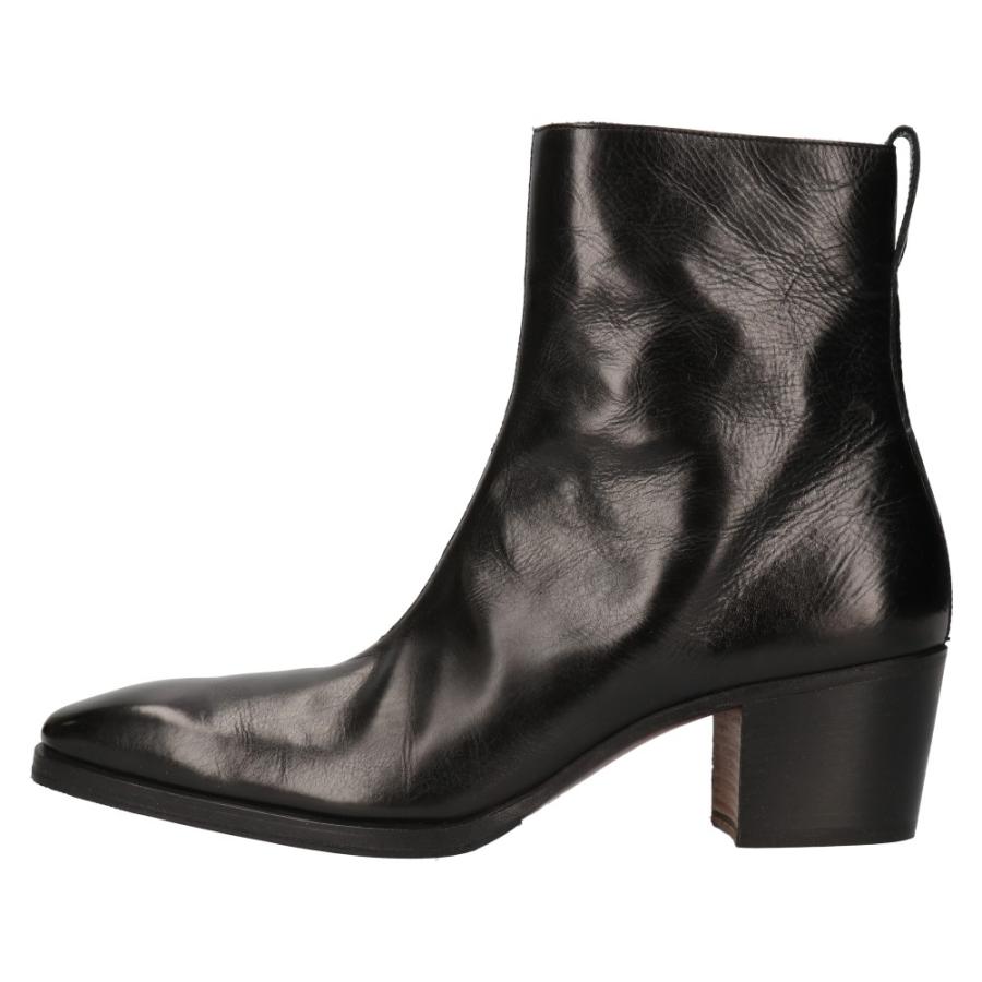 YVES SAINT LAURENT イヴサンローラン JONNY BOOTS サイドジップ 