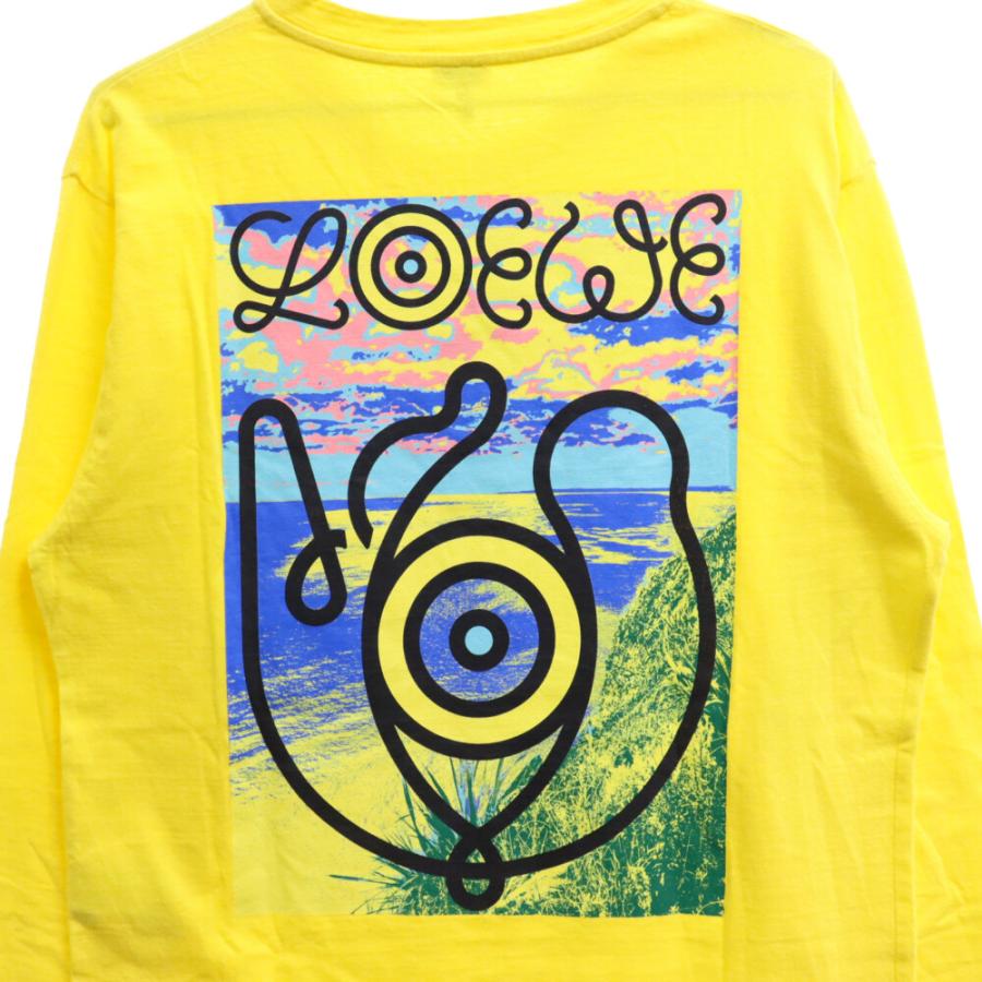 LOEWE ロエベ エルンバックプリント長袖Tシャツ カットソー