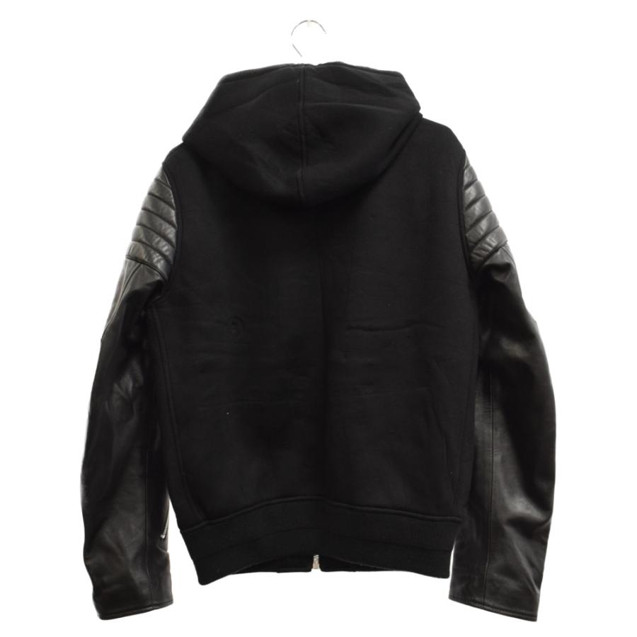 GIVENCHY ジバンシィ 袖レザー切り替えジップアップジャケット GIVENCHY ジバンシィ 袖レザー切り替えジップアップジャケット