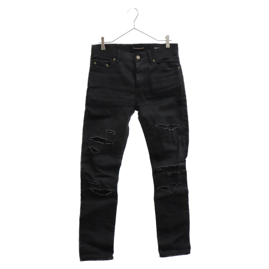 キムタク着Saint Laurentサンローラン！スキニーデニム⭐︎デストロイ30