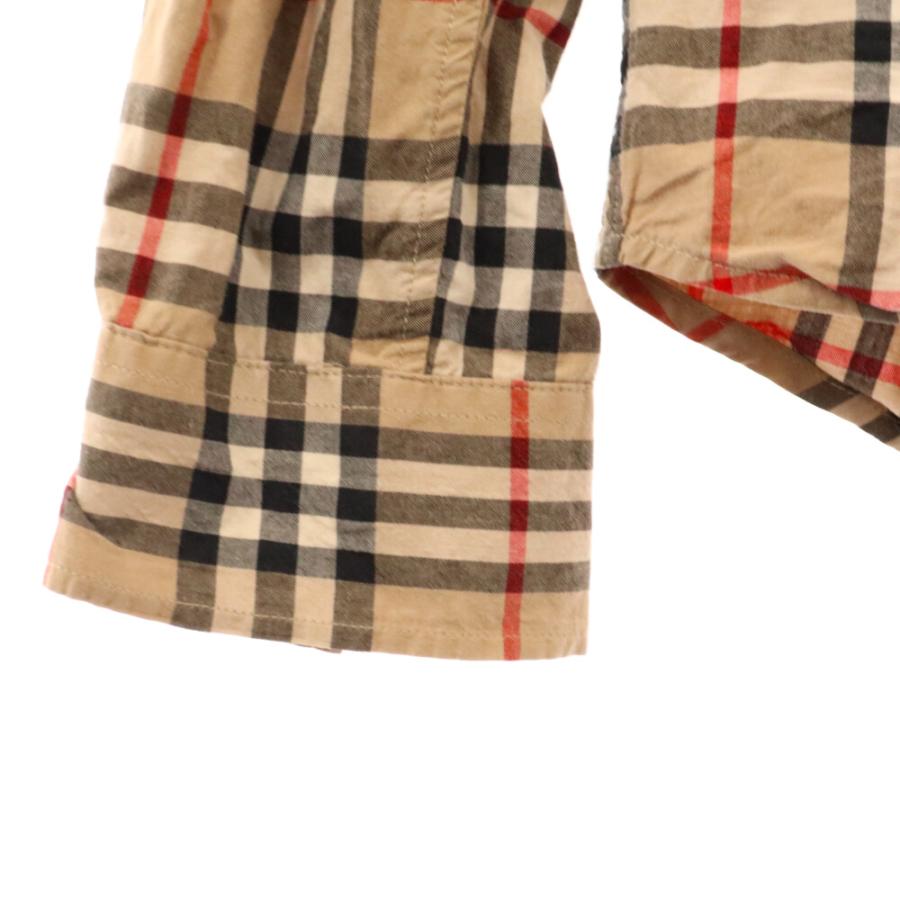 【超希少✨️】バーバリー 現行 ノバチェック 長袖シャツ ワッペン ロゴ XL BURBERRY バーバリー ワッペン装飾 ノヴァチェック長袖シャツ
