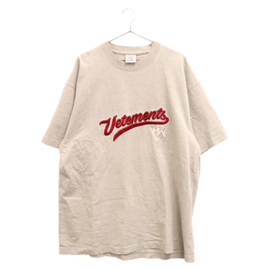 VETEMENTS ヴェトモン 18SS Baseball Logo T-Shirt MSS18TR37 ベース 