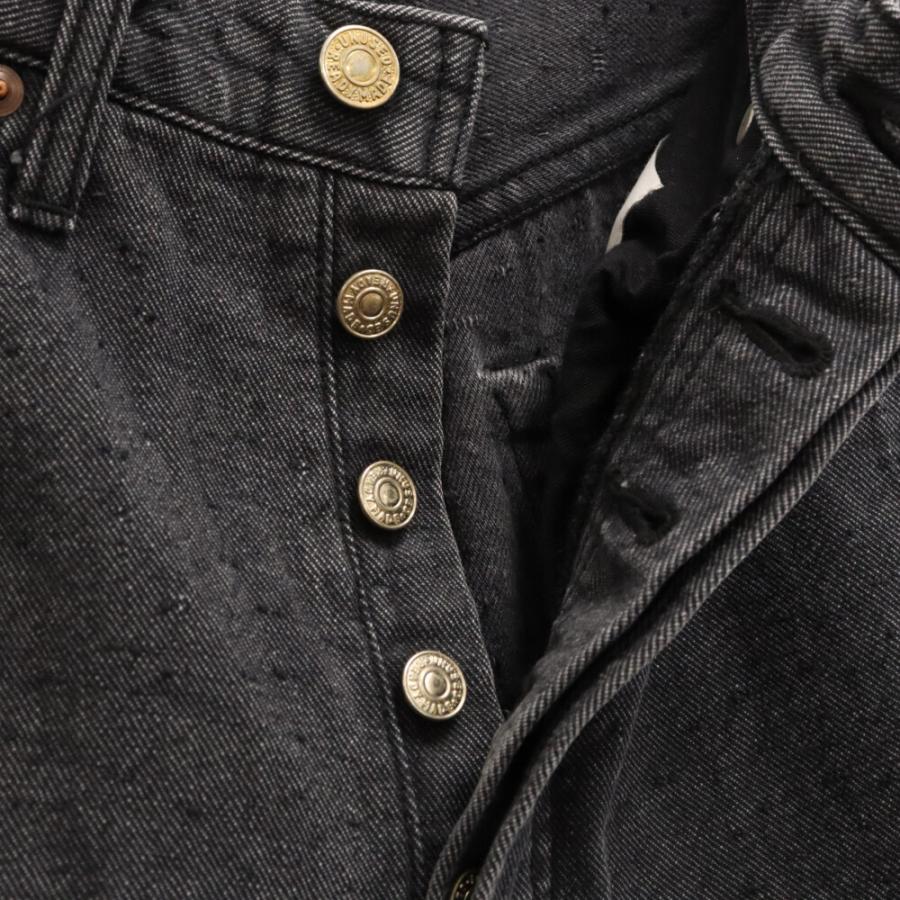 UNUSED アンユーズド 23AW Needle denim pants ニードルデニムパンツ 