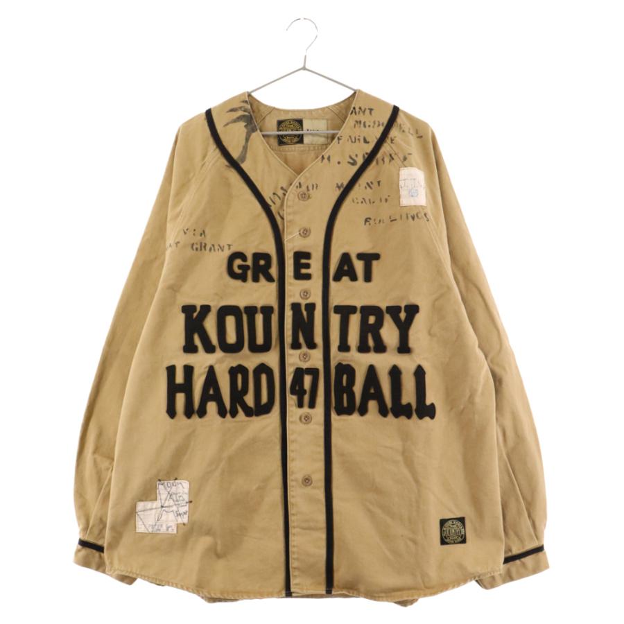 KAPITAL キャピタル CHINO GREAT KOUNTRY DAMAGED BASEBALL L/S