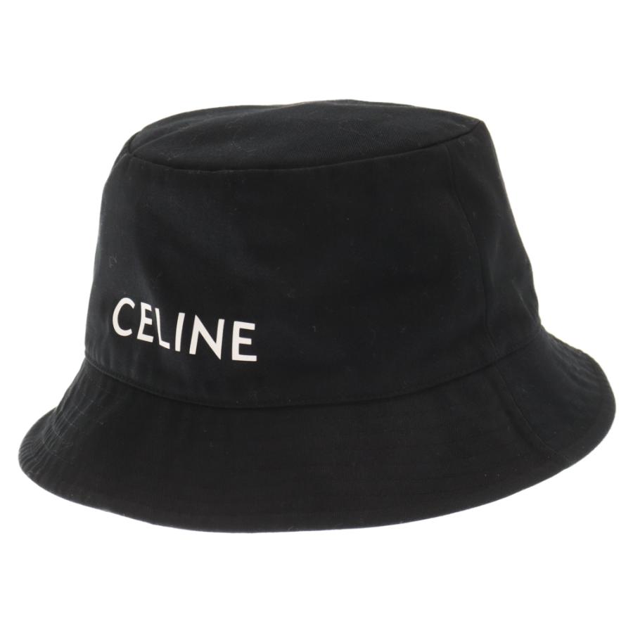CELINE セリーヌ 22SS LOGO BUCKET HAT ロゴプリント バケットハット  