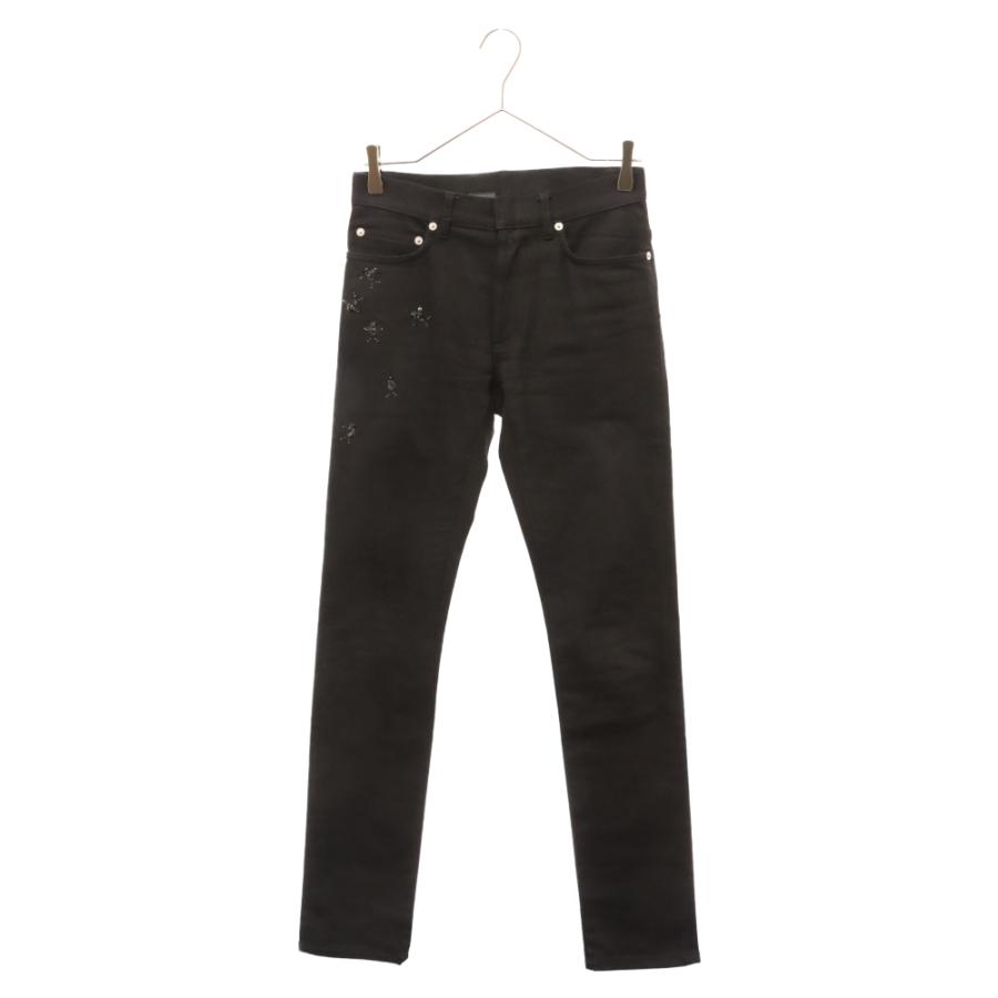 DIOR ディオール 18AW BEE DENIM スリムストレートデニムパンツ ビー 