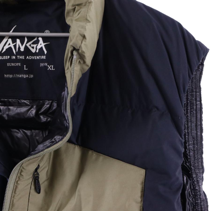 NANGA ナンガ MAZENO RIDGE VEST マゼノリッジ ダウンベスト カーキ 