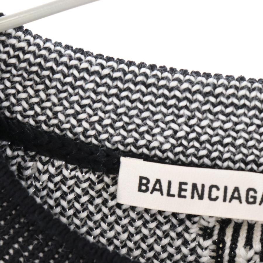 BALENCIAGA 3D SCRIBBLE クルーネックニット