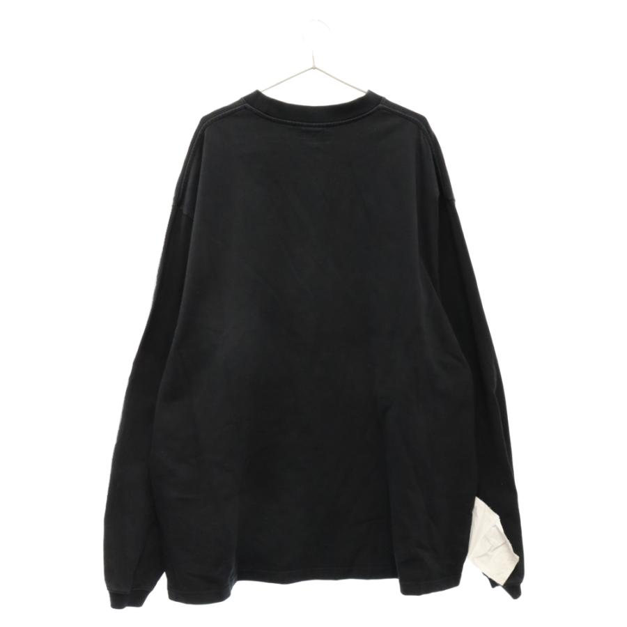 VETEMENTS ヴェトモン 22SS LOGO LABEL LONGSLEEVE UE52TR280X 