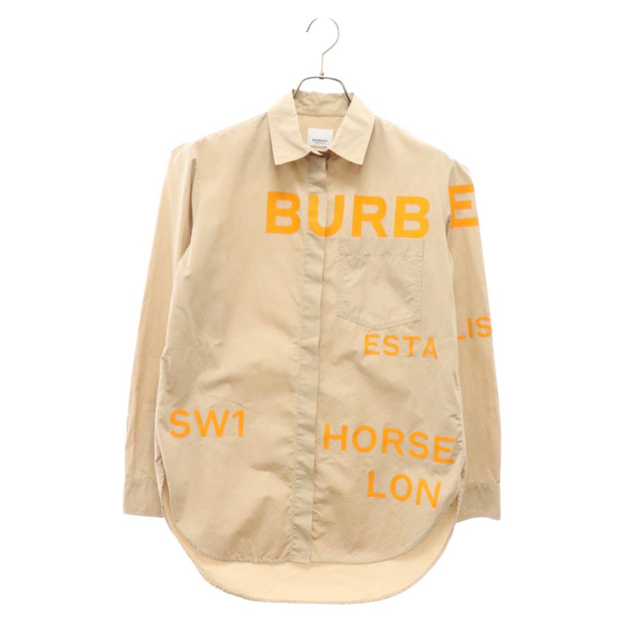 BURBERRY バーバリー 20SS ホースフェリープリント 長袖シャツ