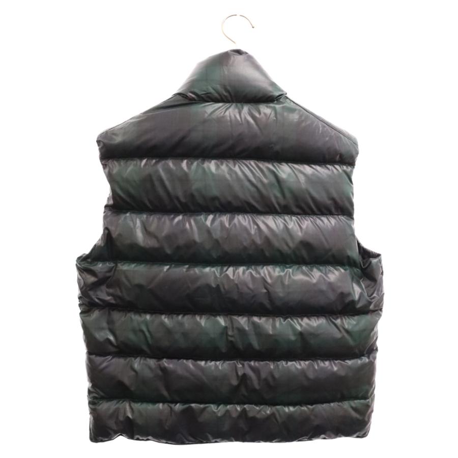 MONCLER モンクレール CORBIER タータンチェック柄ダウンベスト 