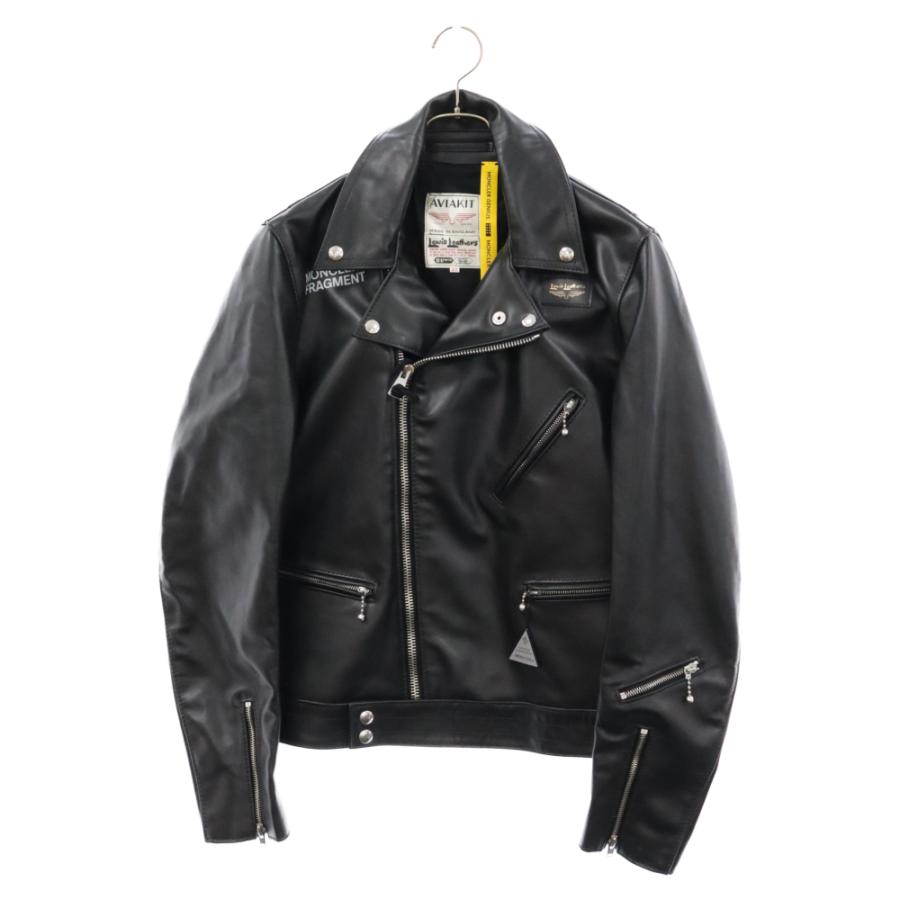 モンクレール 20AW×フラグメント×ルイスレザー DWAYNE GIUBBOTTO 