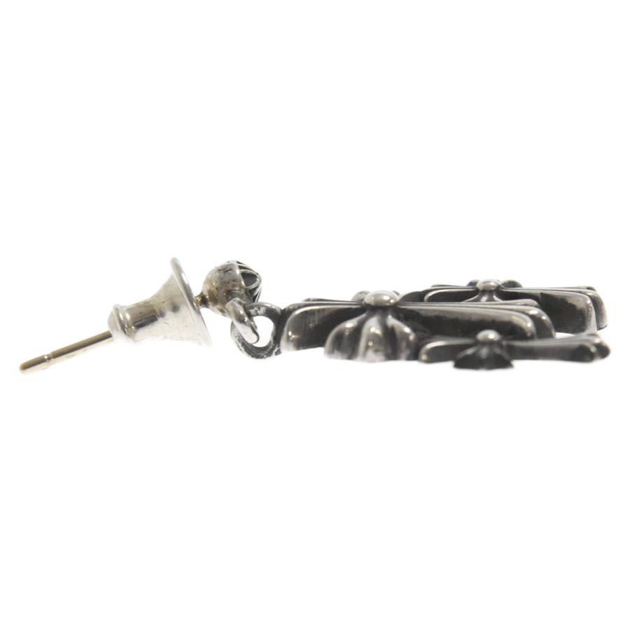 クロムハーツ　3CH クロスドロップピアス CHROME HEARTS（クロムハーツ） 3CH CROSS DROP トリプルクロス 3