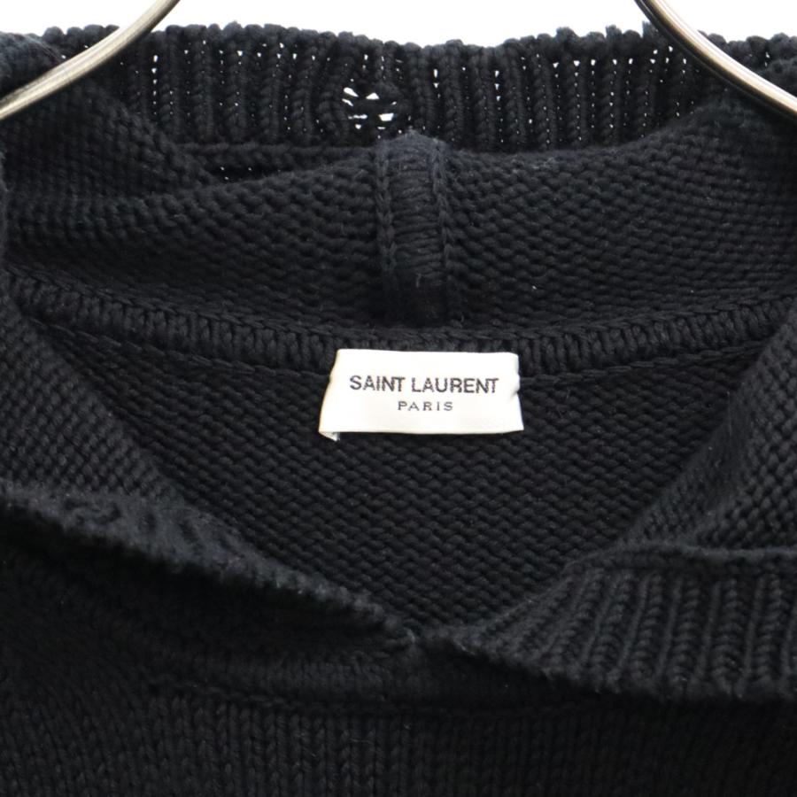 SAINT LAURENT PARIS サンローランパリ デストロイフーディ ダメージ  
