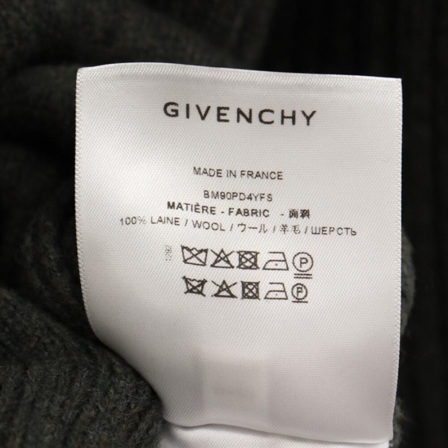 GIVENCHY ジバンシィ 23AW Over Size Full Zip Cardigan オーバー サイズ フル ジップ カーディガン BM90PD4YFS グリーン｜shopbring｜06