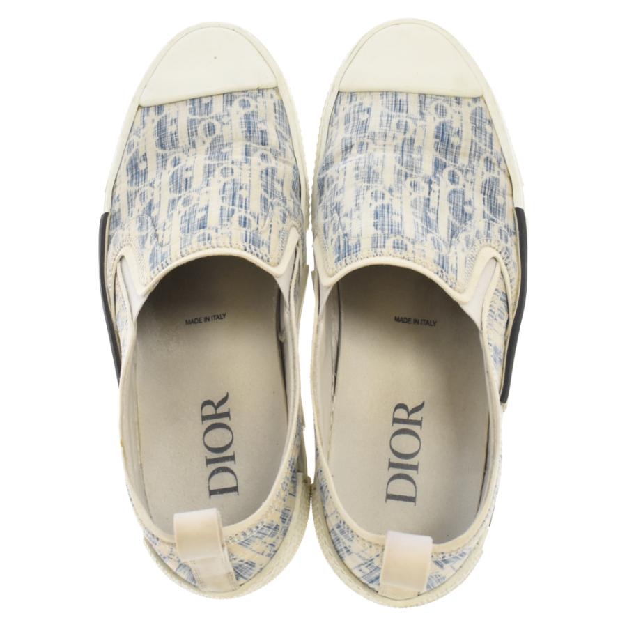 DIOR ディオール B23 LT OBLIQUE IKAT オブリーク柄スリッポン 