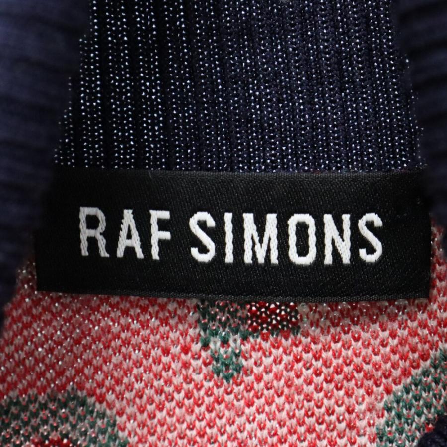 RAF SIMONS ラフシモンズ 14AW 総柄 タートルネックニット 薄手 RAF SIMONS ラフシモンズ 14AW 総柄 タートルネックニット 薄手