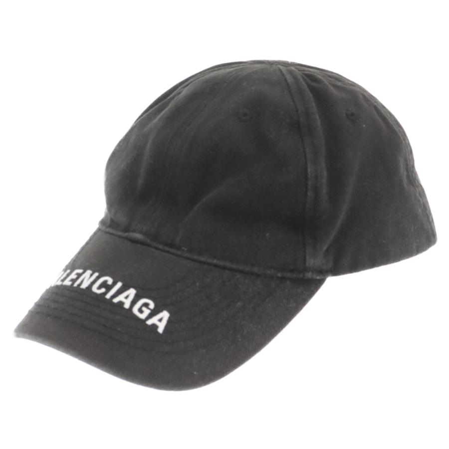 BALENCIAGA バレンシアガ 19AW HAT LOGO VISOR フロントロゴ刺繍 BALENCIAGA バレンシアガ 19AW HAT LOGO VISOR フロントロゴ刺繍