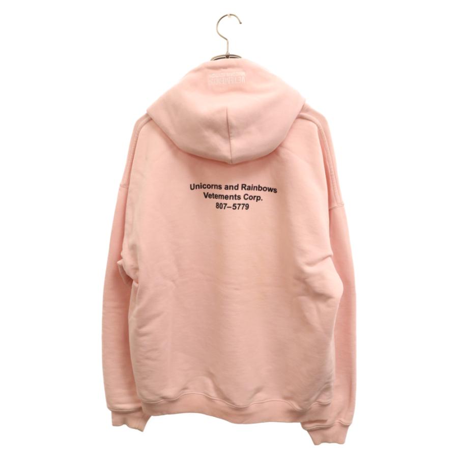 VETEMENTS ヴェトモン 18SS Rainbow Unicorn Hpodie レインボー VETEMENTS ヴェトモン 18SS Rainbow Unicorn Hpodie レインボー
