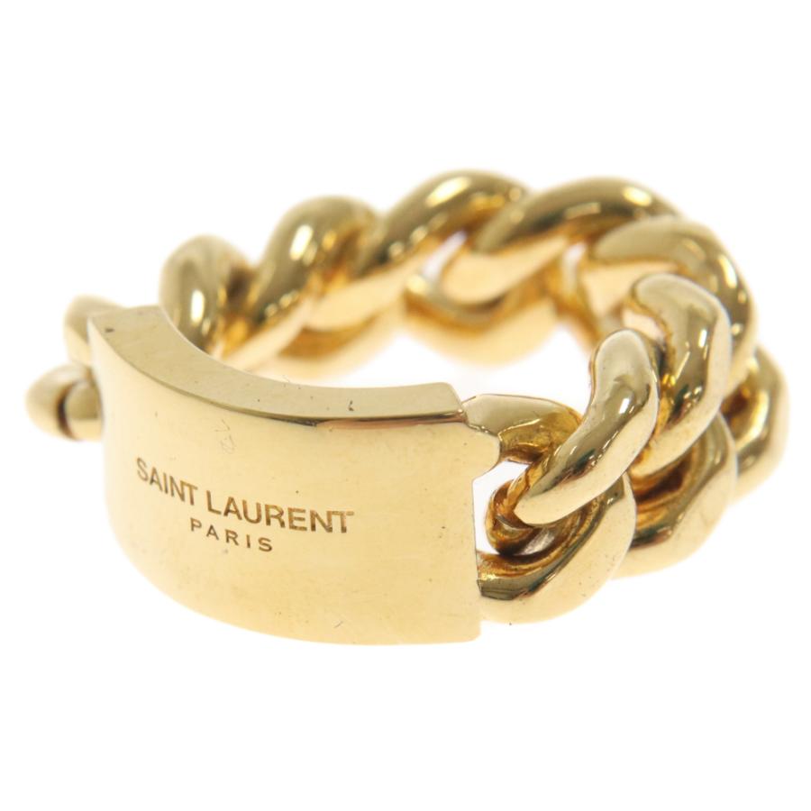 SAINT LAURENT PARIS サンローランパリ BAGUE CHAINE GOURMET SAINT LAURENT PARIS サンローランパリ BAGUE CHAINE GOURMET