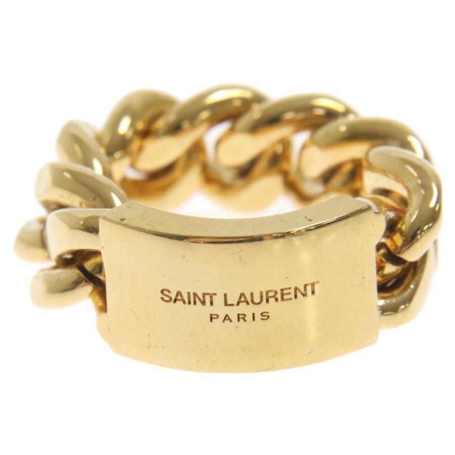 SAINT LAURENT PARIS サンローランパリ BAGUE CHAINE GOURMET SAINT LAURENT PARIS サンローランパリ BAGUE CHAINE GOURMET